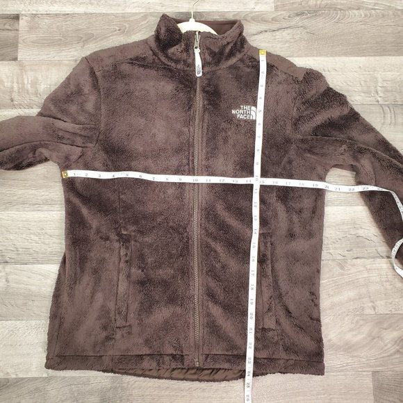 The North Face Jacket Womens Medium Brown Fleece Osito Plush Full Zip Outdoor - Picture 6 of 12